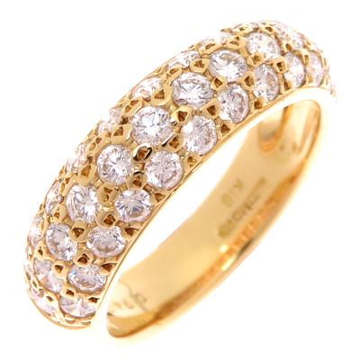 ミキモト K18YG 【ホワイト】 ? ダイヤモンド リング 0.10ct SELBY 
