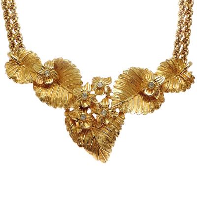 Christian Dior ネックレス、ペンダント（モチーフ：フラワー、花