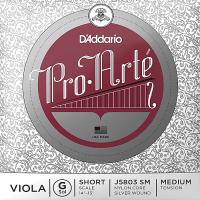 D'Addario Pro Arte Viola Strings J5803 SM ダダリオ ヴィオラ弦 ショートスケール ミディアムテンション バラ弦 G線 | ギターパーツの店・ダブルトラブル