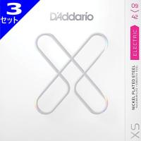3セット D'Addario XSE0942 XS Nickel 009-042 ダダリオ コーティング弦 エレキギター弦 | ギターパーツの店・ダブルトラブル
