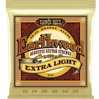 Ernie Ball #2006 Earthwood Extra Light 010-050 80/20 Bronze アーニーボール アコギ弦 | ギターパーツの店・ダブルトラブル