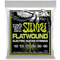 ERNIE BALL #2591 Regular Slinky Cobalt Flatwound 010-046 アーニーボール フラットワウンド エレキギター弦 | ギターパーツの店・ダブルトラブル