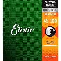 Elixir Nanoweb Bass #14052 Light 045-100 エリクサー コーティング弦 ベース弦 | ギターパーツの店・ダブルトラブル