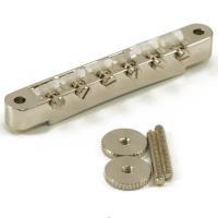 Kluson ABR-1 Bridge NON-WIRED/Nylon Saddle/Nickel Tune-o-matic ブリッジABR-1タイプ ナイロンサドル ニッケル | ギターパーツの店・ダブルトラブル