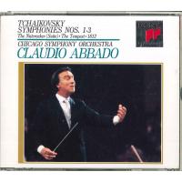 3discs CD Claudio Abbado Tchaikovsky Symphonies Nos.1, 2 &amp; 3 SRCR89024 SONY /00330 | Record city