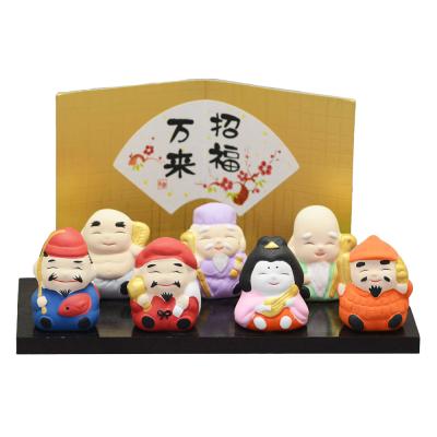 工芸品 置き物 置物 七福神 インテリア オブジェ 七福神 置物