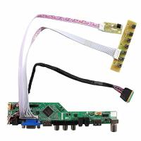 VSDISPLAY HDMI VGA CVBS USB LCDコントローラ基板 対応 液晶 14インチ 15.6インチ LTN140AT07 HT14 | デイリーマルシェ ヤフー店