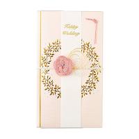 マルアイ 祝儀袋 結婚式 デザイン 洋風 リース 金封 ピンク 1枚 キ7P | デイリーマルシェ ヤフー店