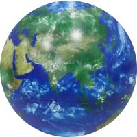 ほぼ日のアースボール 地球の「今」がリアルタイムに見える、国境のない地球儀 直径約15cm | デイリーマルシェ ヤフー店