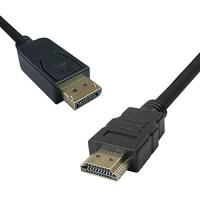 DP (DisplayPort) to HDMI 変換ケーブル 変換アダプター オス-オス 画像出力 FULL HD@1080P@60Hz ケーブル長 | デイリーマルシェ ヤフー店