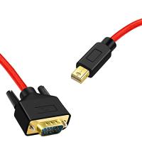 ANNNWZZD Mini DisplayPort to VGA ケーブル 3M,1080 pフルHD ミニ DP オス - VGA オス | デイリーマルシェ ヤフー店