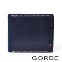 財布 二つ折り スリムタイプ メンズ 男性 名入れ 本革ゴルべ GORBE イタリアンレザー スマート 二つ折り財布 | アスカラ Yahoo!ショッピング店