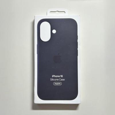 iPhone Apple アップル 純正 16 シリコンケース・ブラック 新品 iPhone Apple アップル 純正 16 シリコンケース・ブラック 新品
