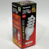 Panasonic パルックボール スパイラル　電球形蛍光灯　D形(発光管露出形)　60W電球タイプ　電球色　E26口金　EFD15EL/12/2 | アスカラ Yahoo!ショッピング店