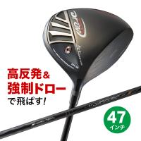 ゴルフ クラブ ドライバー メンズ 長尺 47インチ 高反発 ミリオンドロー 標準カーボンシャフト仕様 9.5度 10.5度 R S | 爆飛びのダイナゴルフ Yahoo!店