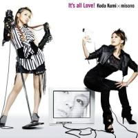 CD/倖田來未×misono/It's all Love! (CD+DVD) (ジャケットA) | エプロン会・ヤフー店