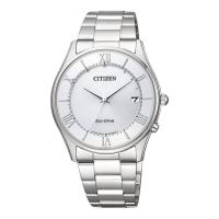 シチズンコレクション Citizen_collection AS1060-54A エコ・ドライブ 国内専用電波受信 ステンレス 薄型 白文字盤 ホワイト メンズ 腕時計 | e-Bloom Yahoo!店