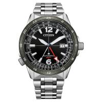 PROMASTER プロマスター 機械式時計 メカニカル SKY パイロット GMT シルバー NB6046-59E CITIZEN シチズン 腕時計 メンズ 国内正規品 お取り寄せ | e-Bloom Yahoo!店