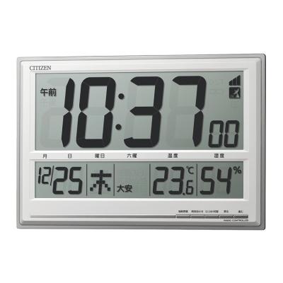 CITIZEN 掛け時計、壁掛け時計（時計機能：温度、湿度）｜インテリア
