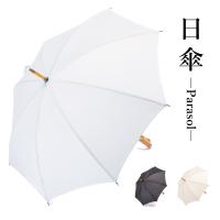 WAKAO ワカオ 傘 リネン 軽量日傘 綿 麻 布 長傘 ブランド 雨傘 日本製 晴れ 雨 兼用 レディース