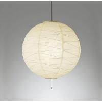 オーデリック 和風ペンダントライト 〜8畳 黒 φ600 LED（電球色） OP252533LBR | オーデリック照明器具 コネクト