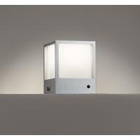 OG254621R オーデリック 門柱灯 シルバー LED（電球色） 門灯 センサー付 | コネクト Yahoo!店