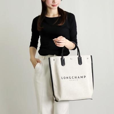 人気♡美品♡Longchamp ロンシャン ブランドロゴ レザー ボストンバッグ ☆ ロンシャン レザー ロゴ総柄 ボストンバッグ - メルカリ
