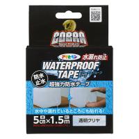 COBRA 超強力防水テープ クリヤ 5cm×1.5m CB-011 アサヒペン 防水・止水 水漏れ防止 ウォータープルーフテープ | e-daiku(イーダイク)Yahoo!店