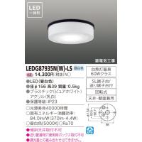 東芝　LEDアウトドアシーリングライト　LEDG87935N(W)-LS | いーでんネット ヤフー店