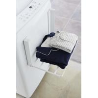 洗濯機横マグネット折り畳み棚　タワー　tower 山崎実業　５０９６　洗濯機横収納　マグネット収納　一時置き　ランドリー収納　シンプル | おしゃれ家具・インテリア eFinds