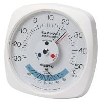 佐藤計量器 NO.7308-00 ミニマックスI 型最高最低温度計湿度計付 SATO | ハカル.com・Yahoo!店