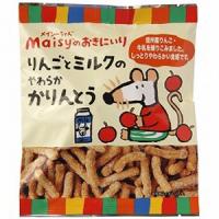 メイシーちゃんのおきにいり りんごとミルクのやわらかかりんとう 50g｜創健社 | 自然食品・有機米 かねこや