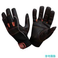 バーコ GL010-10 合皮手袋 パワーツールグローブ ブラック サイズ10 【1双】 | イーキカイ ヤフーショッピング店