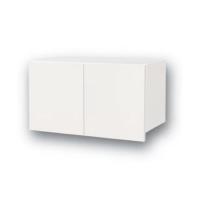 オークス トイレ収納棚 「完成品！」トイレ収納ラックSタイプ [JP51372] ホワイト 背板付で石膏ボードでも取付け可能 日本製 メーカー直送 | e-キッチンマテリアル