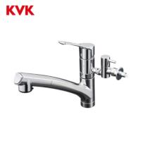 シングルシャワー付混合栓(分岐止水栓付) KVK [KM5021TTU] 水栓金具 | e-キッチンマテリアル