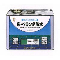 床・ベランダ防水 (ツヤなし) グレー 4kg [ロックペイント] | 塗料・塗装用具のe-koei Yahoo!店
