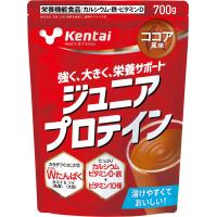 ケンタイ Kentai ジュニアプロテイン ココア風味 700g ホエイ ソイ 大豆 トレーニング フィットネス たんぱく質 カルシウム ビタミンD K2203 | 山とアウトドアの店 山気分