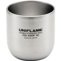 ユニフレーム UNIFLAME ゆのみ SUS ステンレスマグ 湯呑み キャンプ マグ コップ カップ 茶こし 蓋つき ふたつき ステンレス   666081