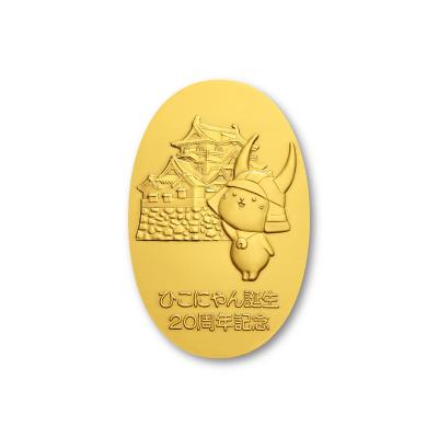 ひこにゃん誕生20周年記念小判 A．純金小判 : E-medal.jp ヤフー店