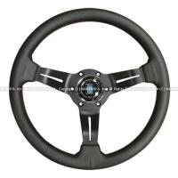 NARDI/ナルディ SPORTS（スポーツ） タイプラリー パンチングレザー/ブラックスポーク 33φ 商品番号：N753 | NANIWAYA Yahoo!ショップ