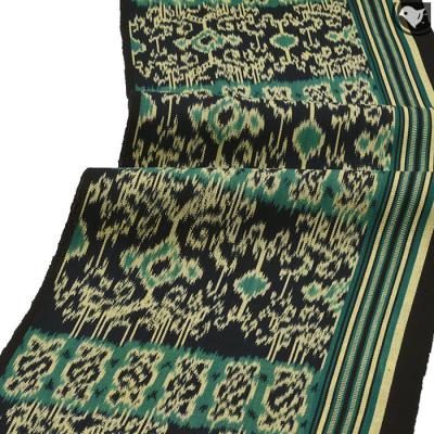 貴久樹 謹製 インドネシア イカット 手織り綿紬 九寸 名古屋帯 : 帯