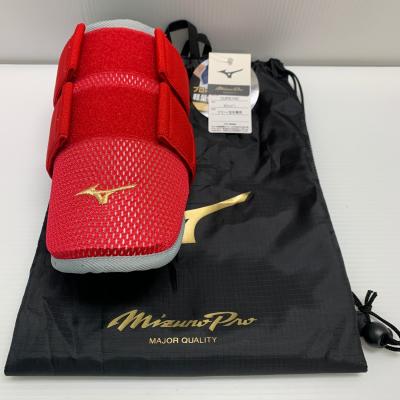 MIZUNO エルボーガード（色：レッド系）｜バッター用防具、ヘルメット