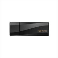 USB メモリ 64GB Type-A Blaze B07シリーズ USB 3.2 Gen1 抗菌 ブラック 黒 シリコンパワー Silicon Power | イープレジール