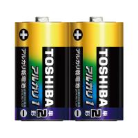 東芝 アルカリ乾電池 単2形 2本｜LR14AN 2KP 17-2137 | e-プライス