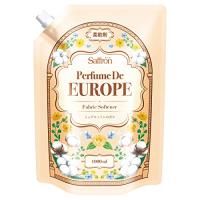 香りサフロン柔軟剤パフュームドヨーロッパ ミュゲコットンの香り大容量 1000ml | E Selection