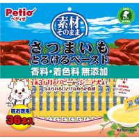 ペティオ Petio 素材そのまま さつまいも とろけるペースト 36本入 | E Selection