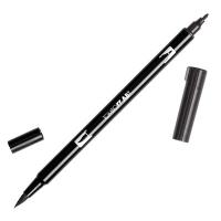 【メール便可 10本まで】トンボ鉛筆 / デュアル ブラッシュペン AB-T N15 black  水性マーカー(AB-TN15) | フジオカ文具e-stationery