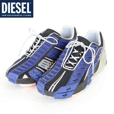 セール　新品　ディーゼル　DIESEL ヌーバック　レザースニーカー　青 ブルー（青）系 DIESEL(ディーゼル) スニーカー(レディース