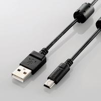エレコム DGW-MF15BK カメラ接続用USBケーブル(mini-Bタイプ) 1.5m | キムラヤテック ヤフー店