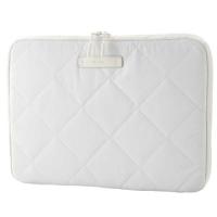 エレコム パソコンケース 14インチ クロスステッチ PCバッグ ダブルファスナー ソフトアイスクリーム BM-IBQTX14WH | キムラヤテック ヤフー店